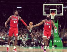 世俱杯参赛资格-凯尔特人惨败热火，哈登遭遇封盖惨案