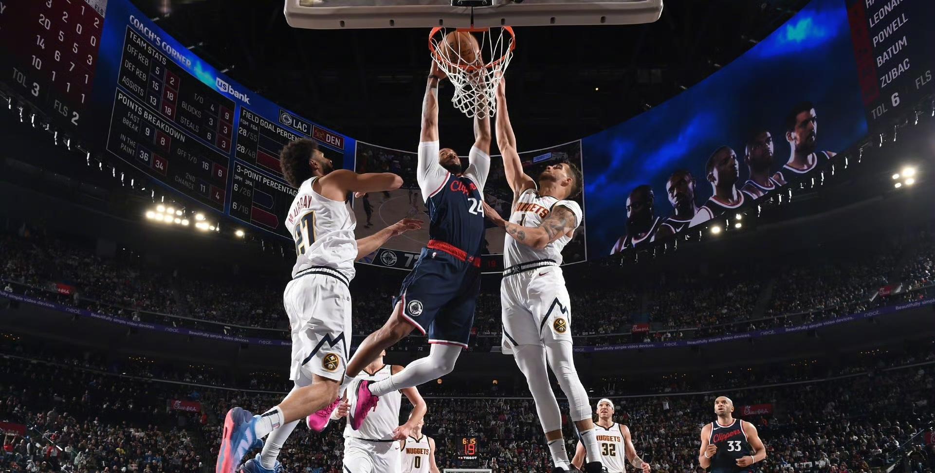 世俱杯改制-快船战胜篮网:卢比奥传射三分